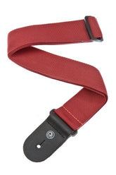 Daddario Pws101 Axelband 50 Mm Poly-Pro - Red